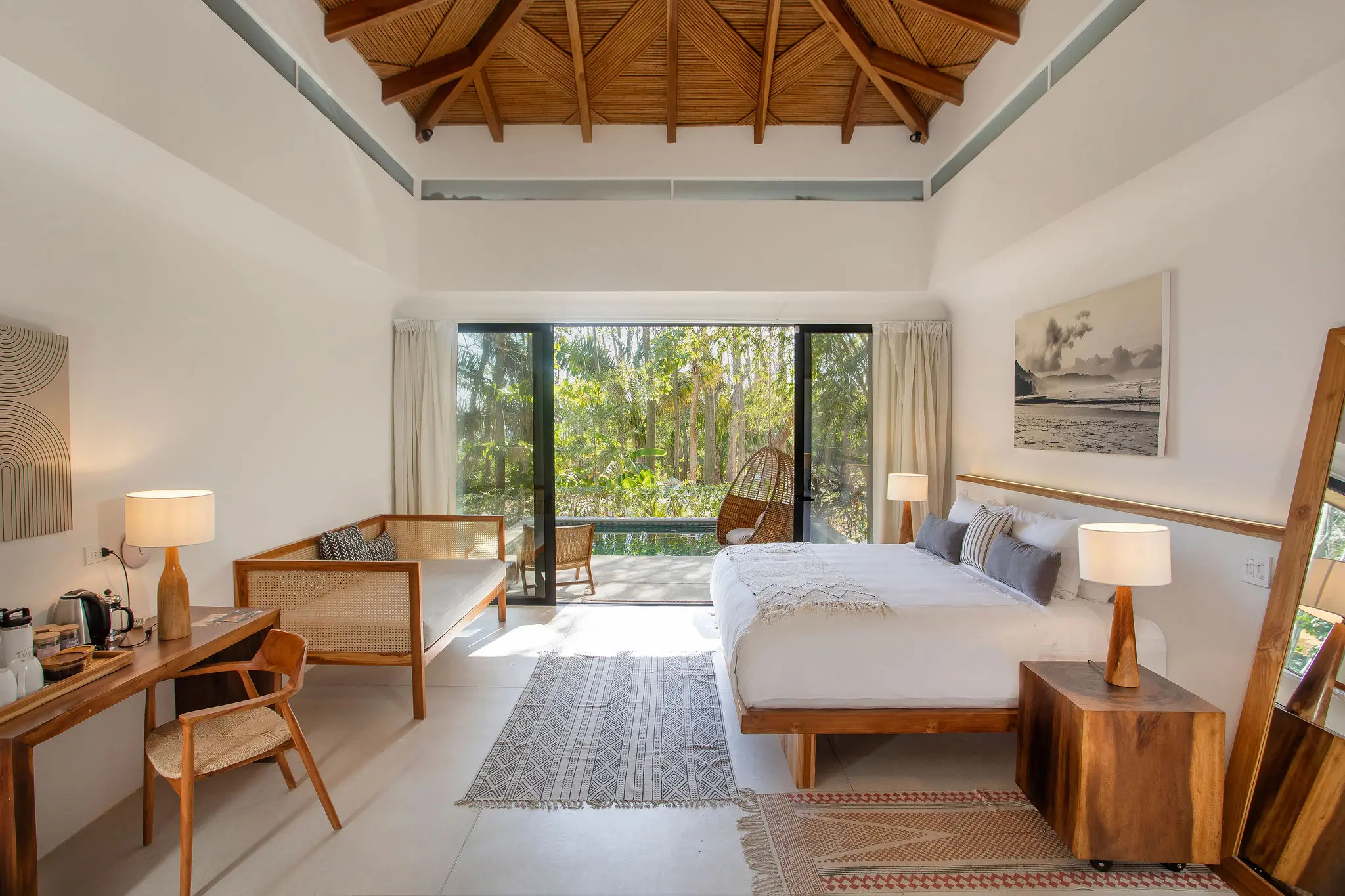 With ten spacious bedrooms, you can experience barefoot living